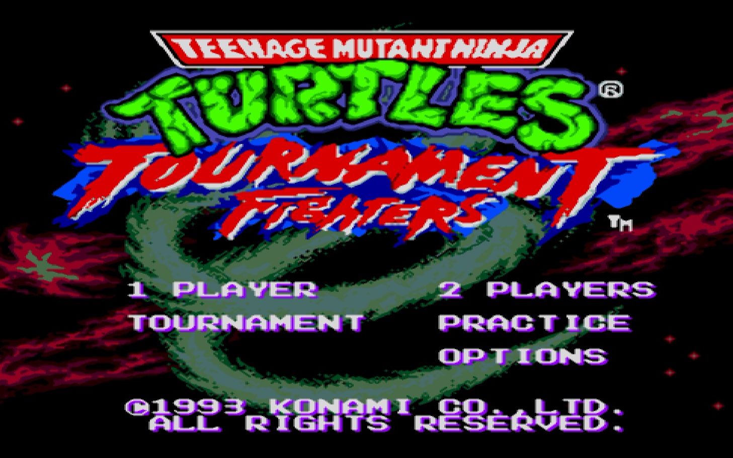 【sega世嘉md游戏】激龟快打双刀达芬奇通关流程(自制)