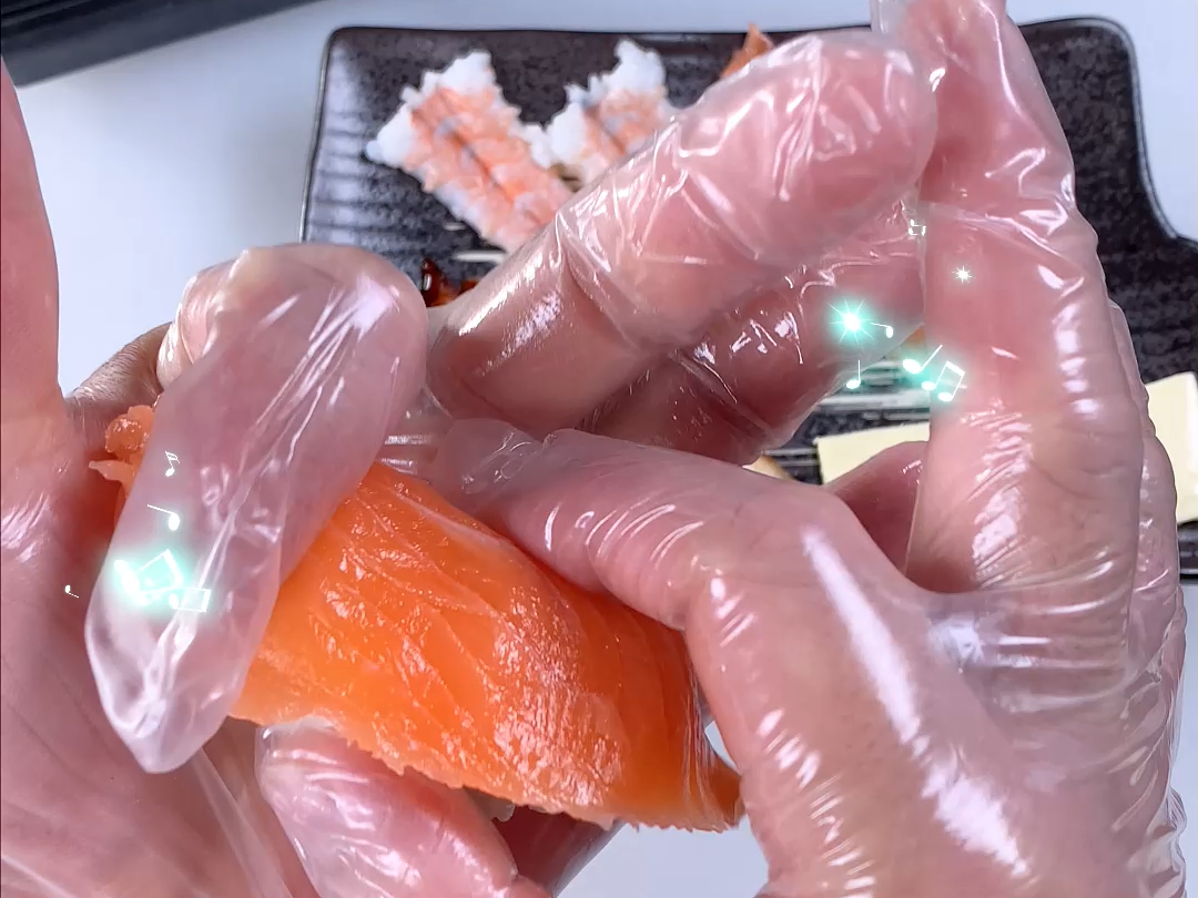 火炙手握拼盘 火炙手法教学 火炙寿司培训 握寿司