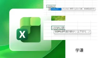 Excel全新AI函数：COPILOT函数功能讲解