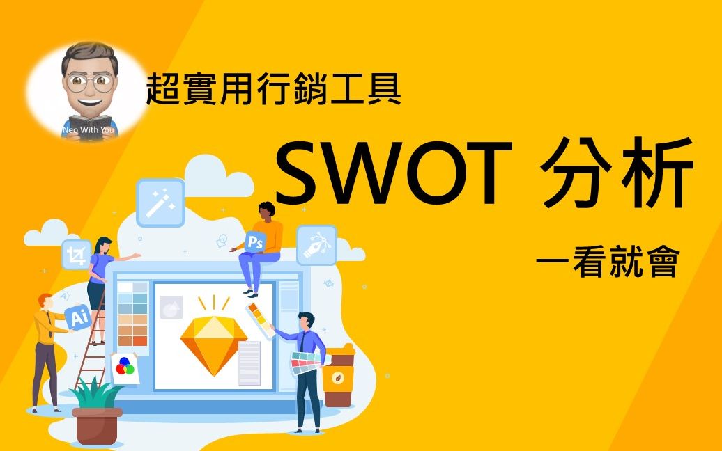 [图]【尼歐充電站】超實用行銷工具「SWOT 分析」，一看就會！