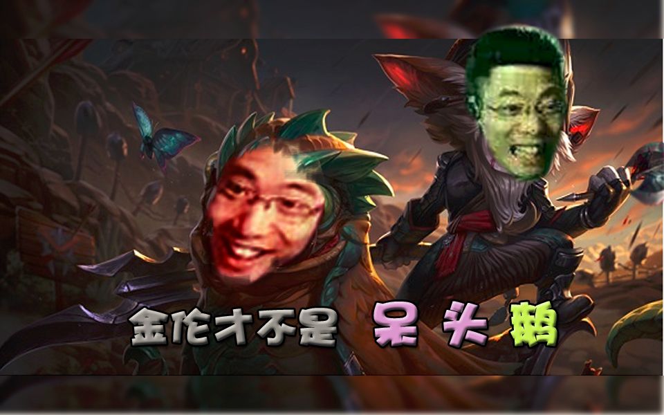 金伦才不是是呆头鹅