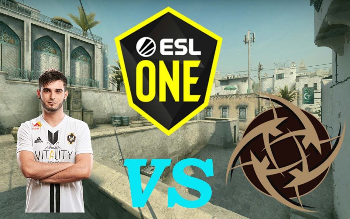 【csgo】pov vitality shox vs nip dust2 26-11 @esl one 2020