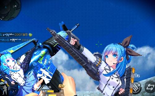 【初阳cf手游】一个v2玩家的仓库居然有这把枪?枪娘只会嘤嘤嘤吗?不!