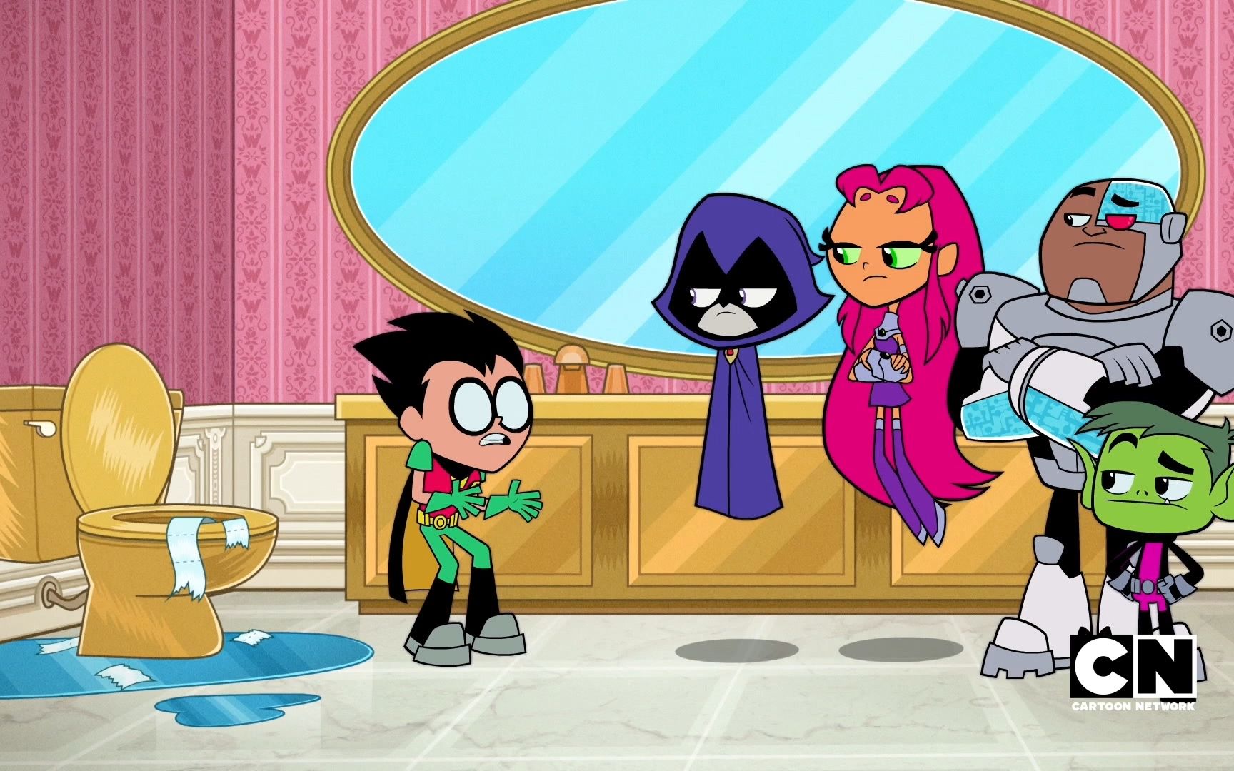 【熟肉/丧尸治疗】少年泰坦出击s7e39 蝙蝠侠马桶之死 油管预览片段