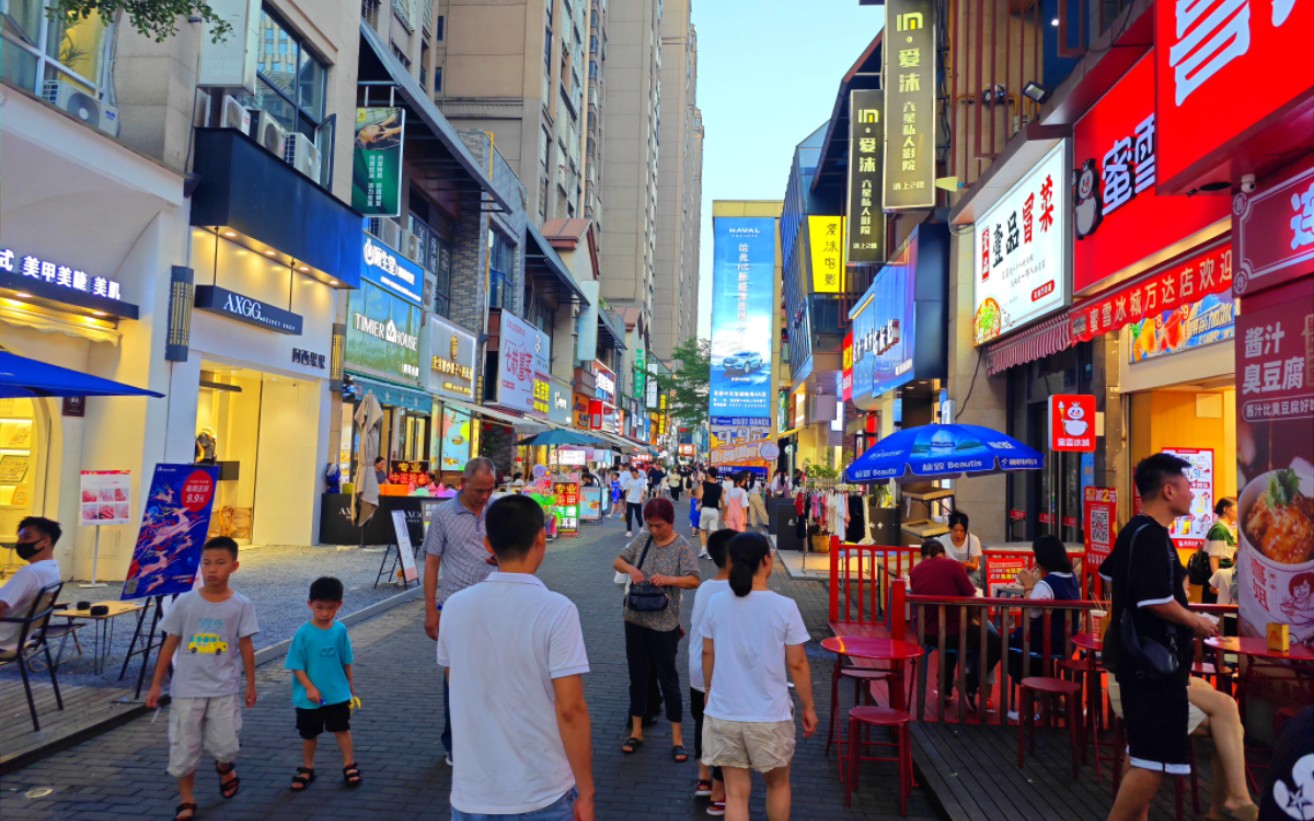 福建山区四线城市龙岩新罗万达广场商场、街景、周边 4K记录视频哔哩哔哩bilibili