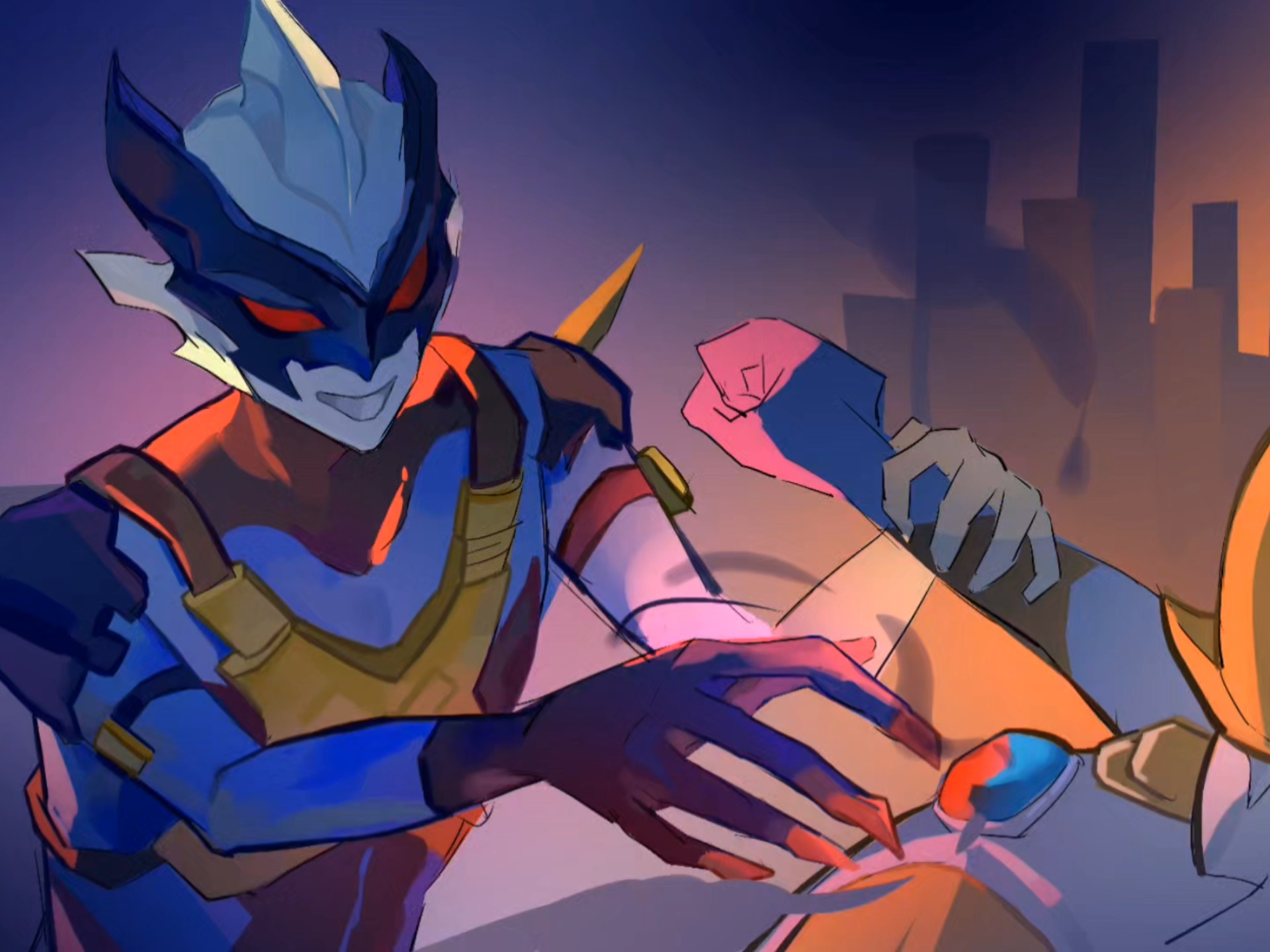 今天直播画的一些托雷基亚