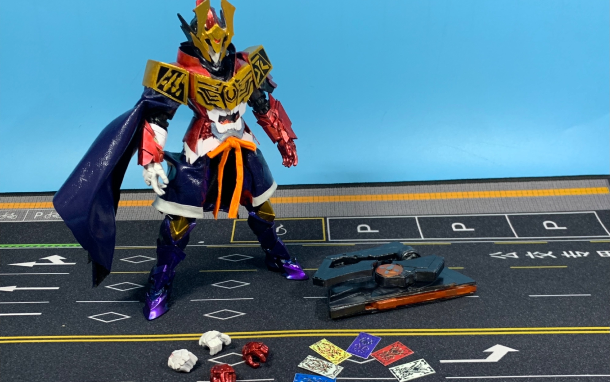 【玩具改造】上色完成!爆诞!进化版 焦耳刑天!