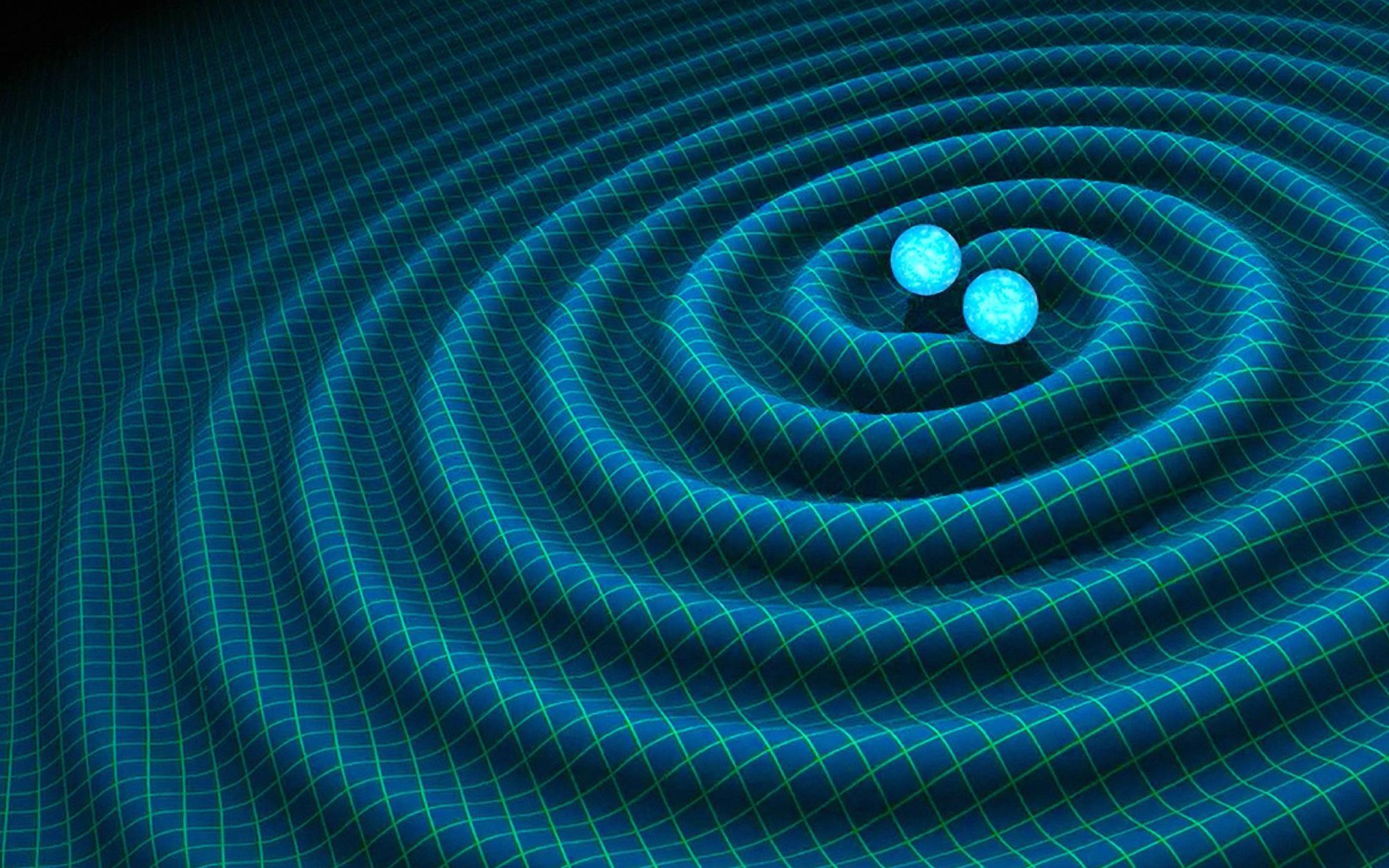 黑洞碰撞发出引力波什么是引力波