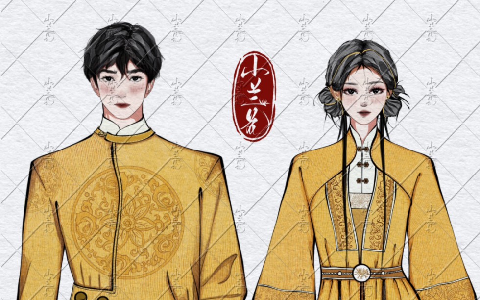 原创78情侣服装设计效果图