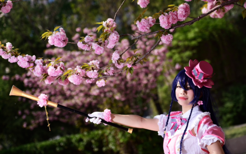 【cos正片 回顾】《lovelive!》园田海未樱花觉醒