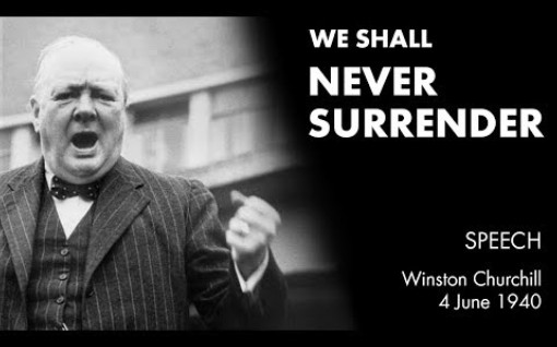【二战/英语生肉】我们决不投降——丘吉尔先生的演讲