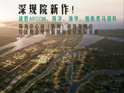 Скачать видео: 深规院战胜AECOM、同济、清华，惜败黑马团队丨珠海中心站（鹤洲）枢纽及周边片区概念规划暨城市设计国际竞赛