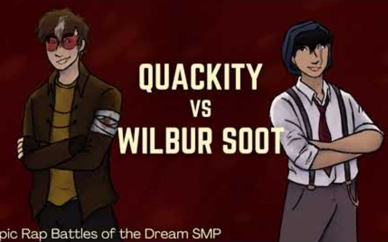 【dream smp歌曲/中文字幕】quackity vs wilbur soot(說唱對決)