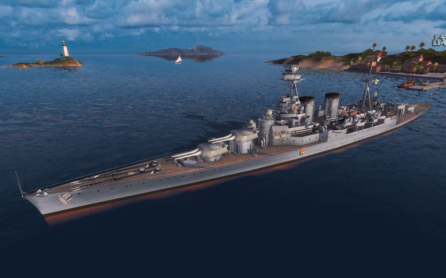 大英帝国皇家骑士!英系7.2权重战巡:胡德【战舰联盟第384期】