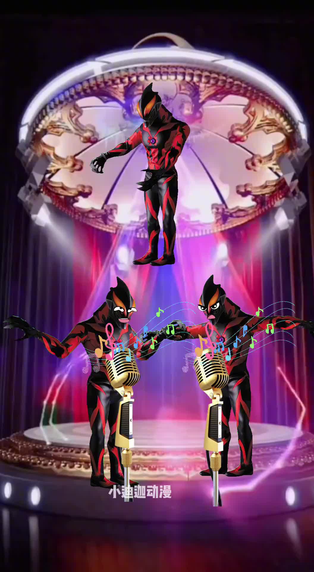 奥特曼在玩游戏唱歌#赛罗奥特曼 #二次元 #动漫 #动画 #动漫剪辑 @抖