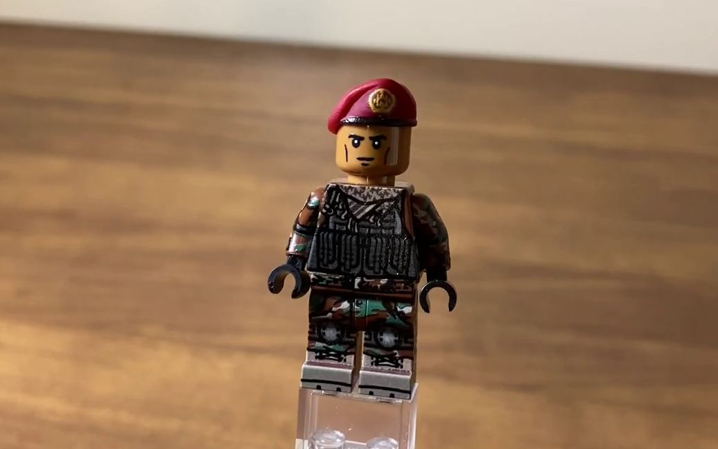 【乐高第三方人仔】brickmania modern afghan national army