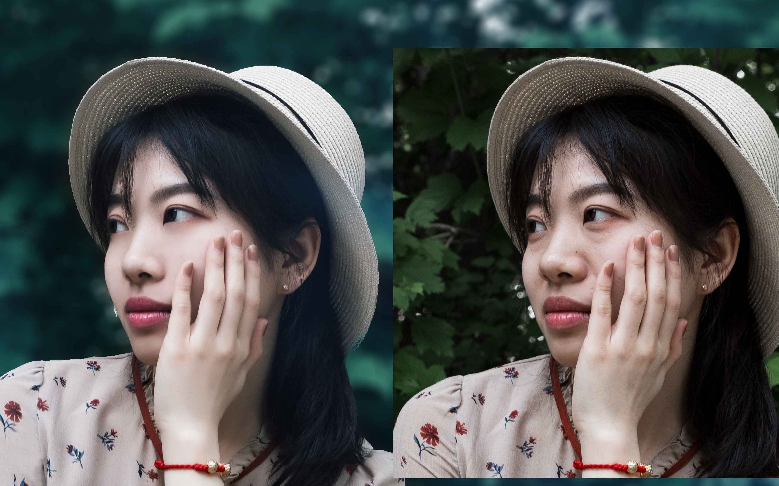 ps案例-调色与修图-帽姐