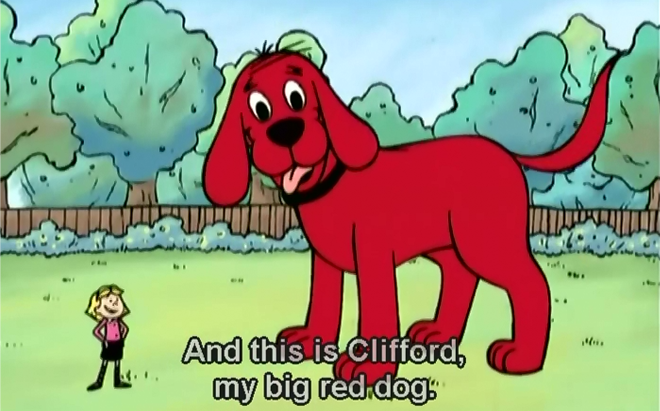 [图]【全94集】经典英文动画大红狗克里弗Clifford the Big Red Dog，动画+音频+点读包