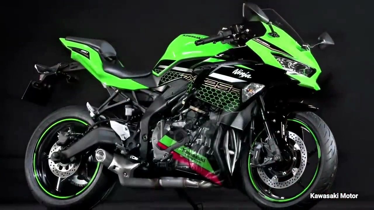 kawasakizx25r动态测试川崎四缸小忍者