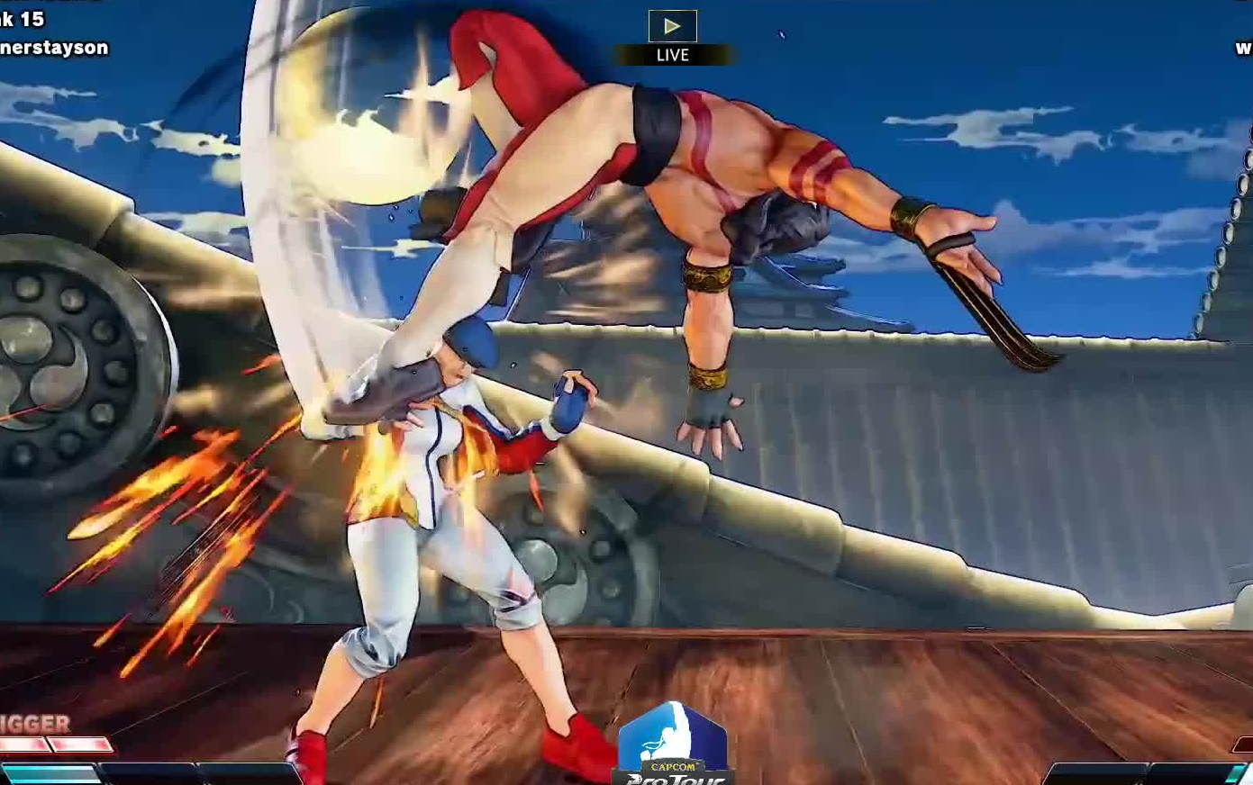 街霸5:叉子的对空实在太惨了,强烈要求给叉子一个升龙_哔哩哔哩_bili