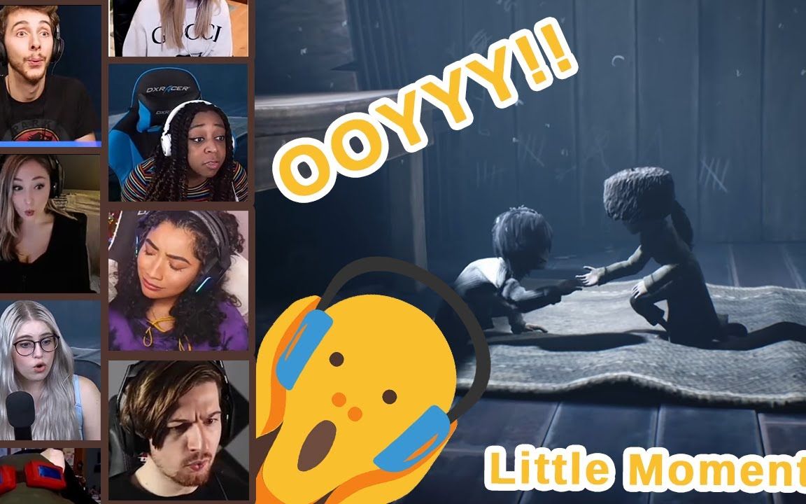 各游戏玩家反应小六遇摩诺小小噩梦2