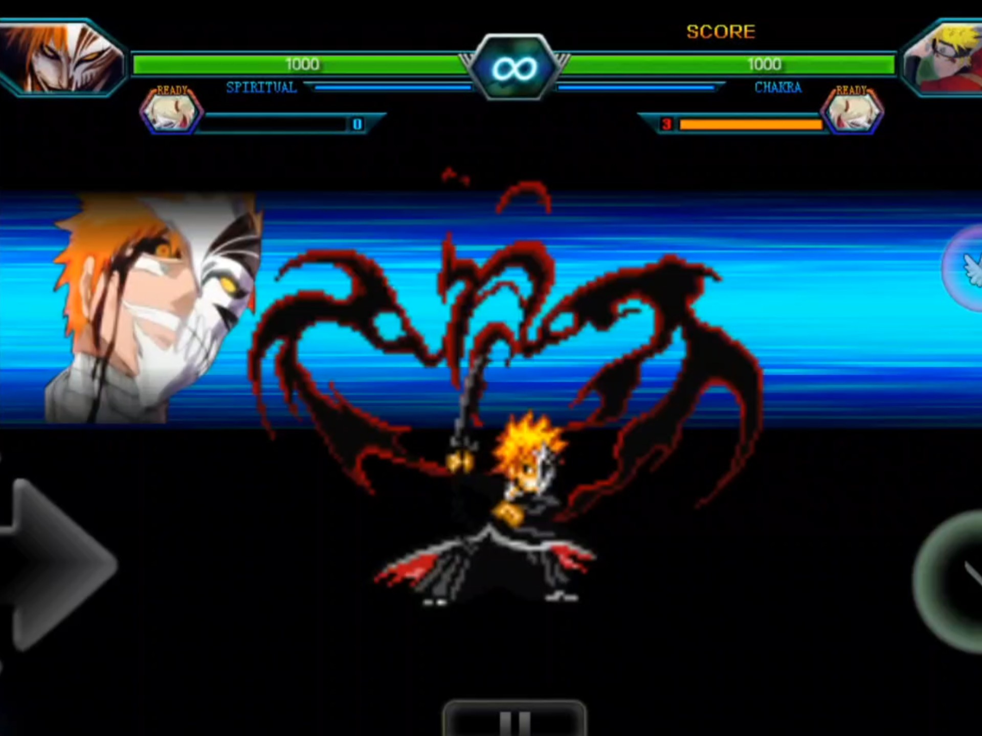 死神vs火影黑崎一护大招合集