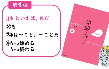 [图]日语中级语法★第１課--来自日本本土的自由日本语老师的风趣语法教学