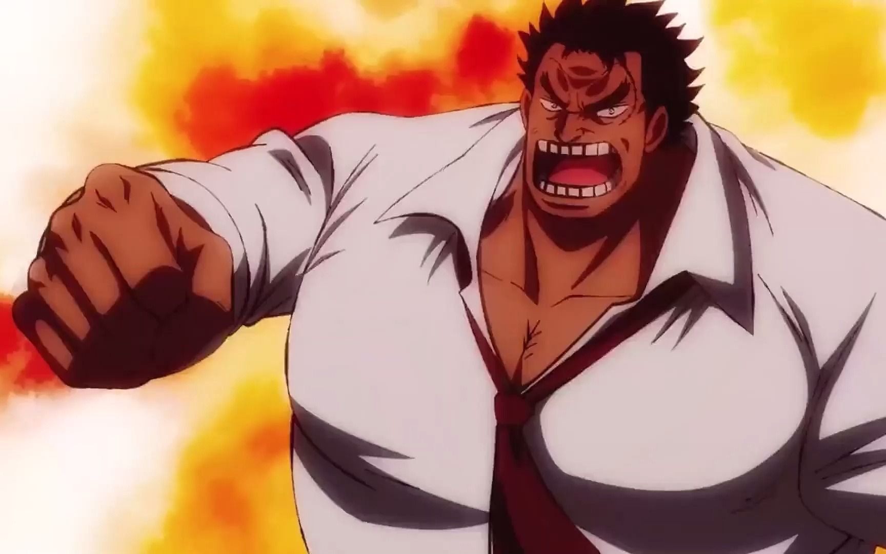 1 海贼王:卡普的七大名场面,战力天花板,巅峰实力,最强的海军!