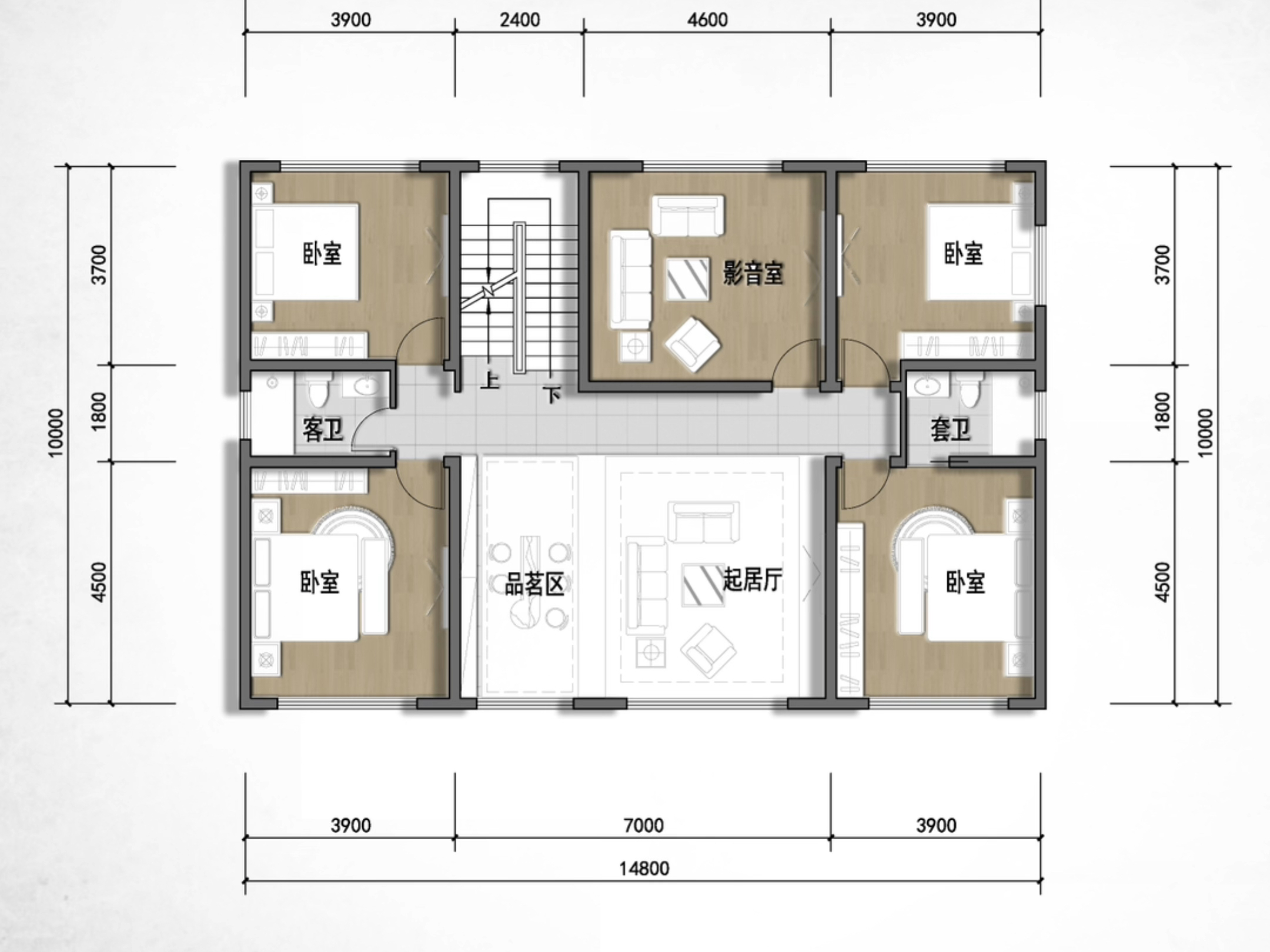 自建房别墅户型分享