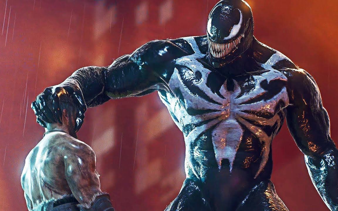 毒液吞噬克莱文战斗场景 (2023) - 漫威蜘蛛侠 2 ps5