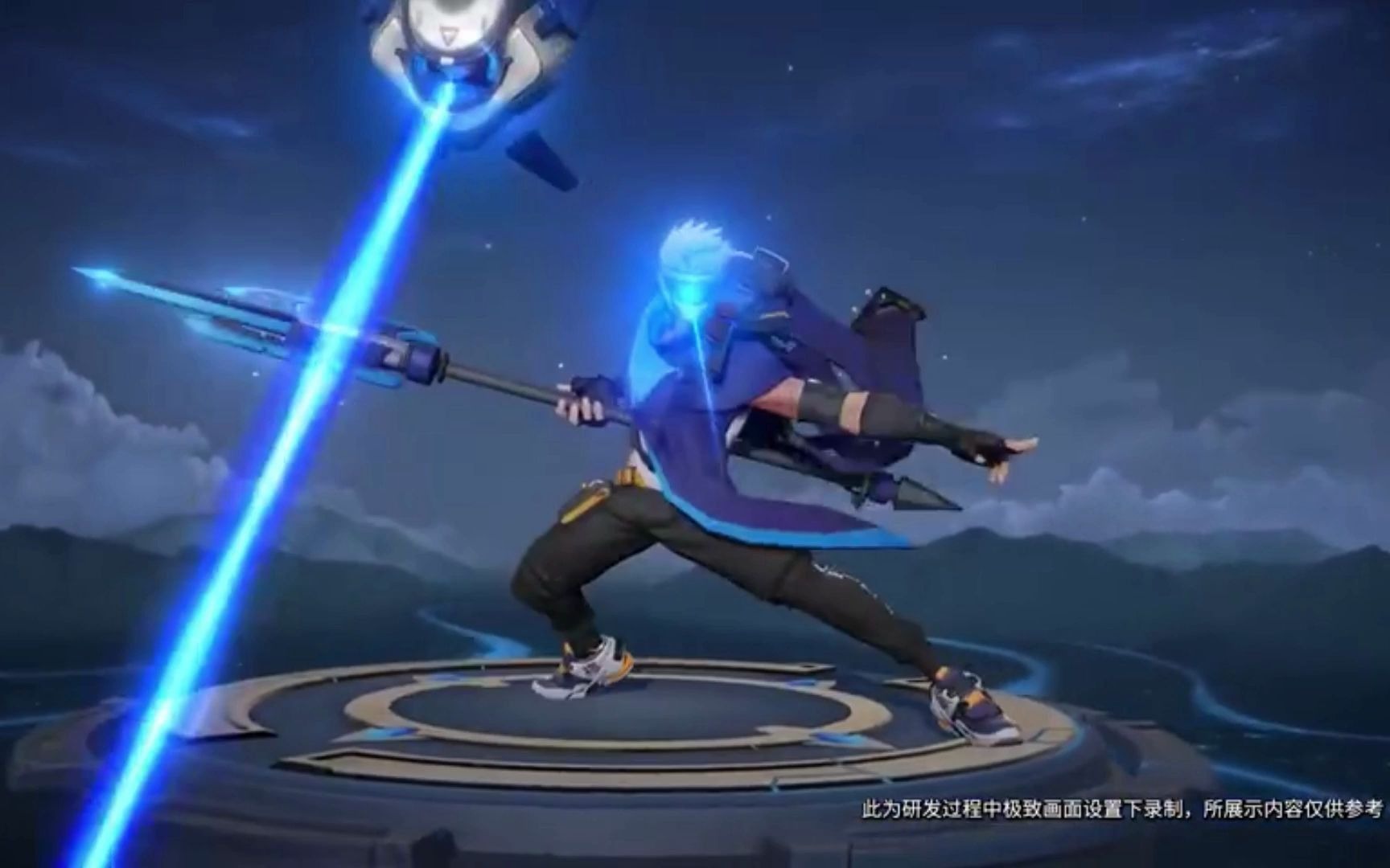 杨戬-次元傲视 6元皮肤局内外展示 11号零点上线