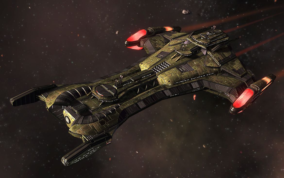 星际迷航 克林贡飞船 tygokor级星际战术指挥战列巡洋舰