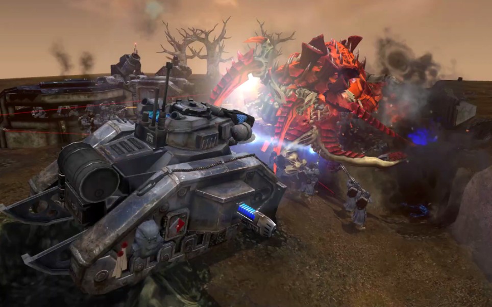 【战锤40k:战争黎明2】克里格死亡军团 vs 泰伦虫族,两边都是炮灰的命