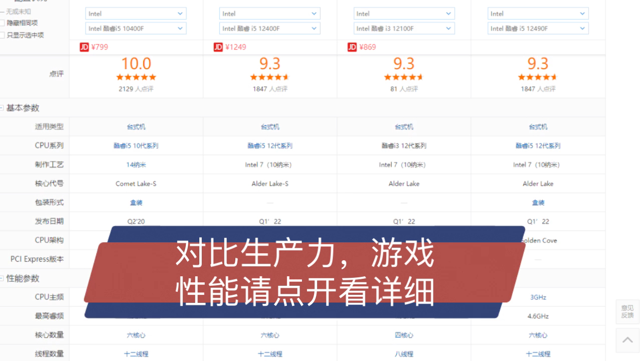 热门CPU性价比优缺点对比,请点开看详细,我让网管给大家整个活,希望得到老铁们的支持哔哩哔哩bilibili