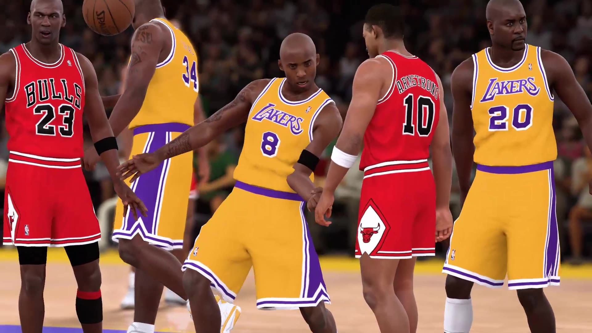 nba2k18麦迪科比艾弗森踩点视频自导自演