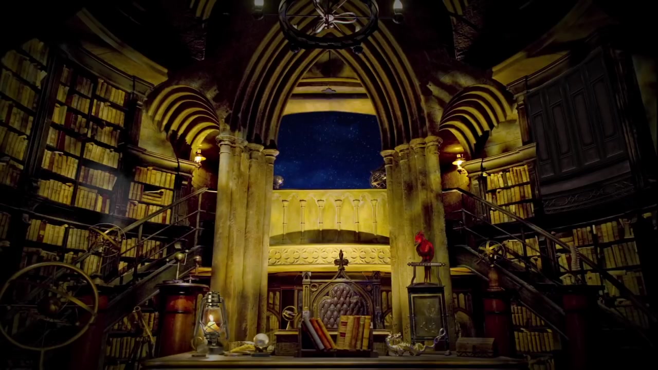 【在霍格沃茨读书】邓布利多的办公室(深夜)(dumbledores office ii