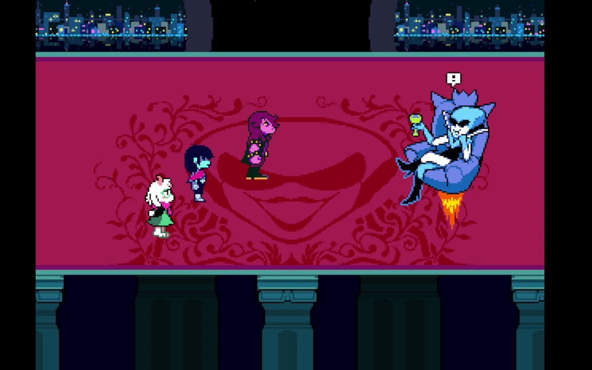 deltarune三角符文女王战无药