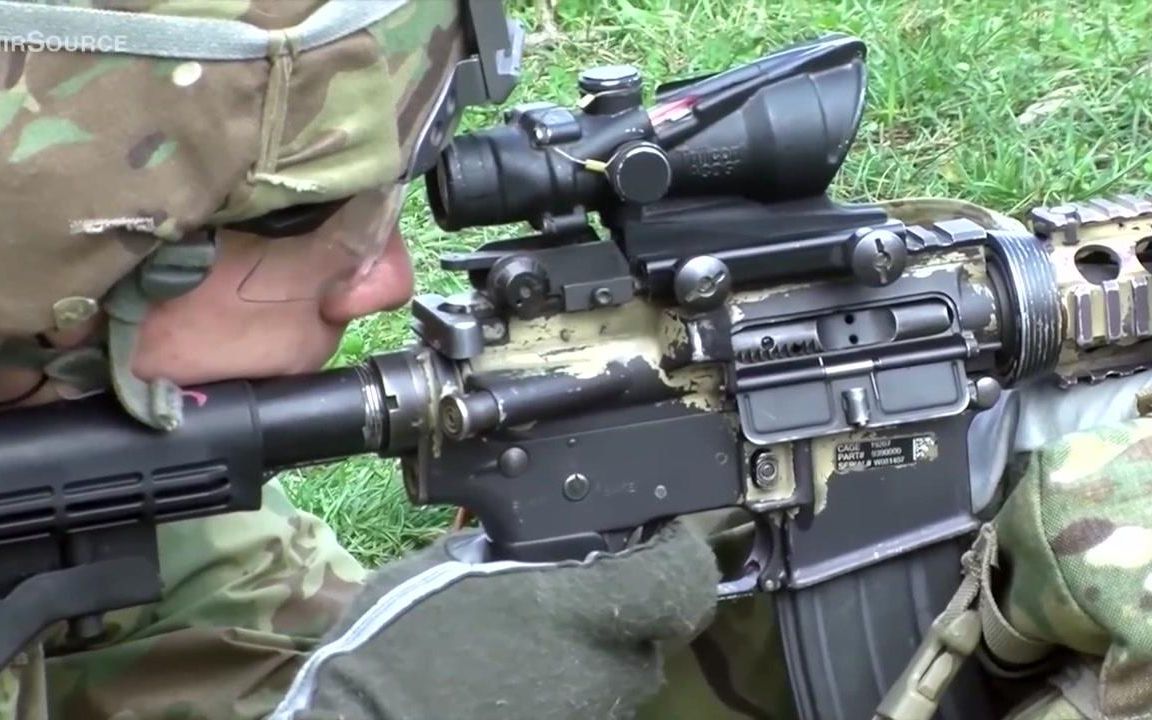 美军m4卡宾枪射击训练_哔哩哔哩_bilibili