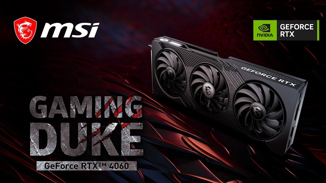 【黑龙归来】微星GeForce RTX 4060 8G GAMING DUKE 3X龙爵显卡开箱!哔哩哔哩bilibili