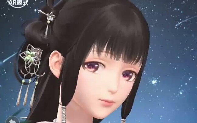 [闪耀暖暖]套装:倾羽墨·一瞬倾城 欣赏