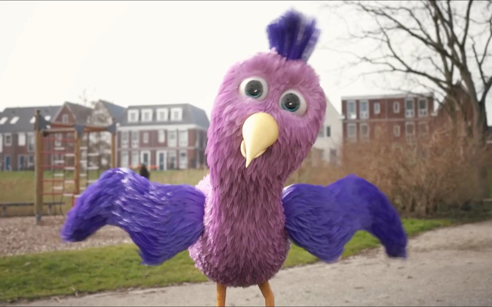 这是只可爱的落汤鸡,它能带走你一切的烦恼