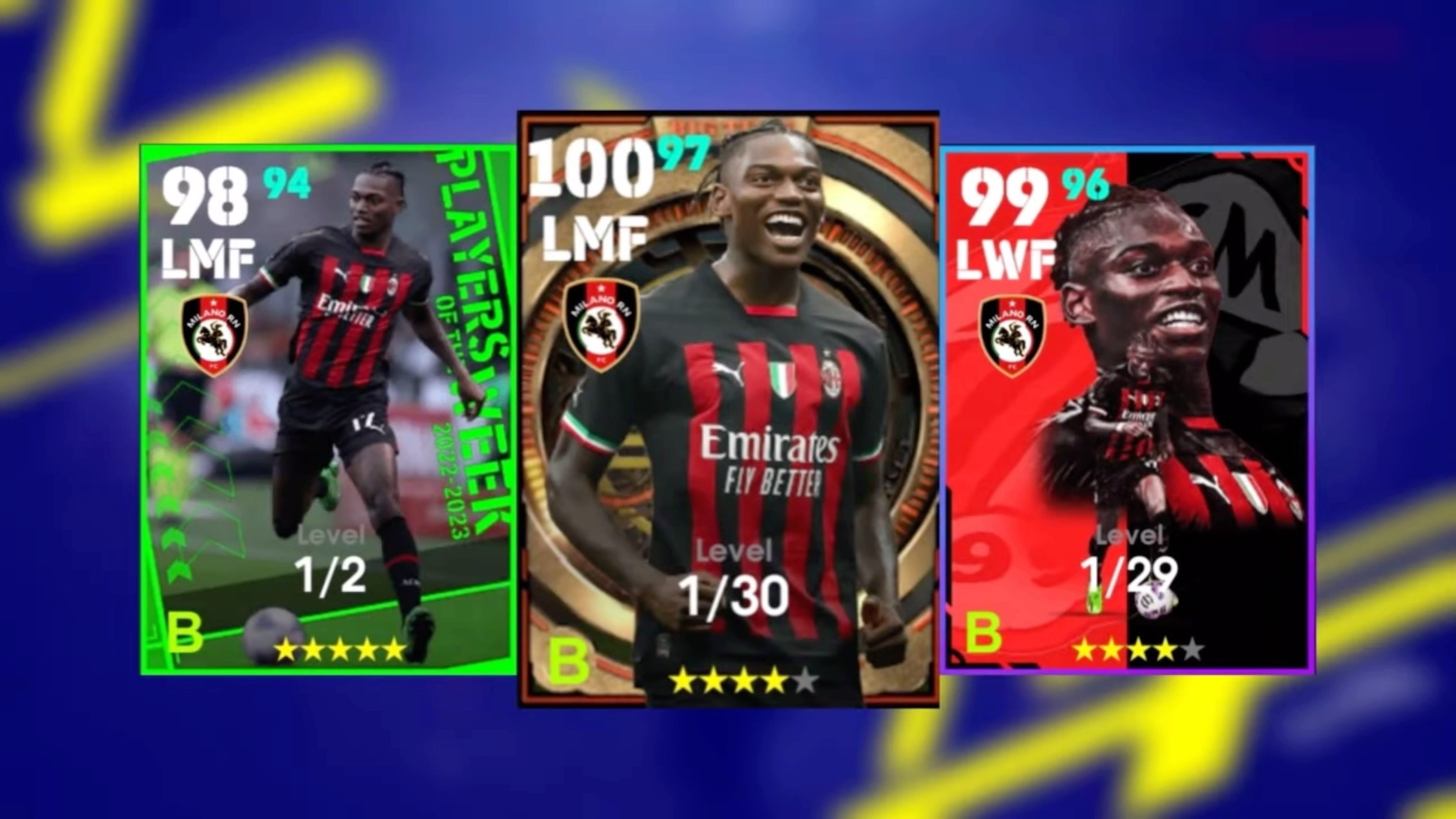 实况足球最受欢迎的左边锋球员卡