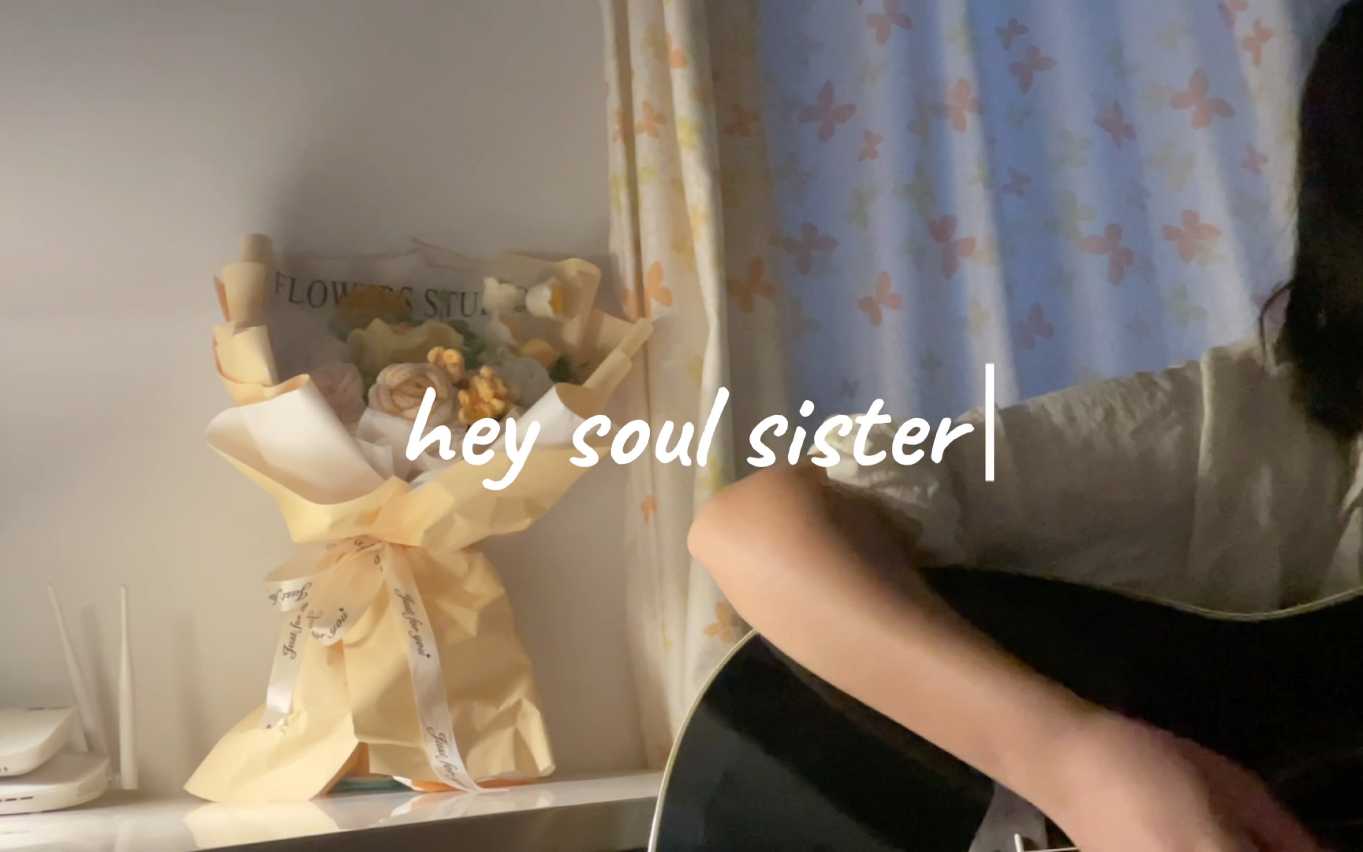 [图]hey soul sister吉他翻唱（要出国了有点焦虑，弹首曲子解解压吧