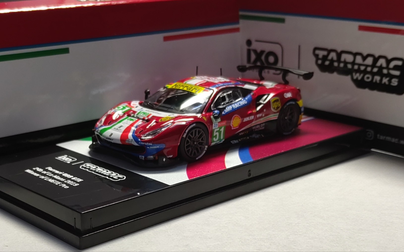 【開箱】tarmac works tw 2019wec勒芒24h 法拉利 488gte pro