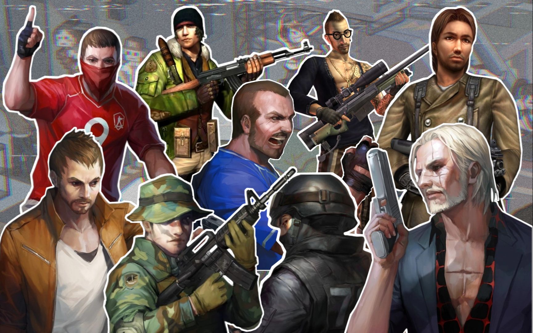 【csol考古怀旧向115】来鉴赏一下蛋拐里的男角色们(上)