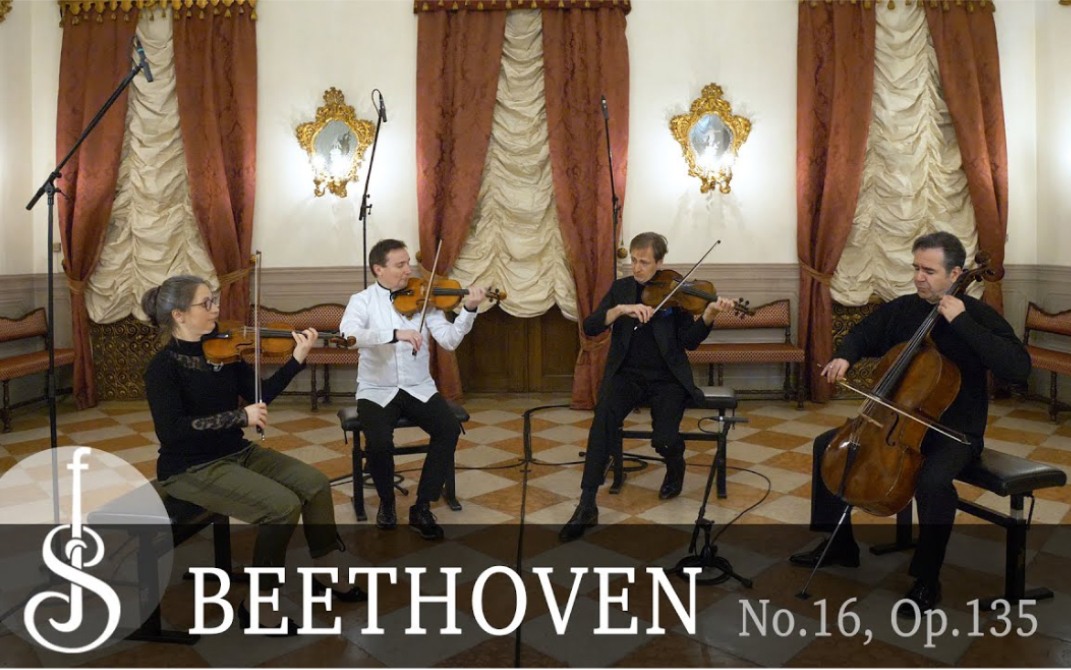 [图]贝多芬-F大调第十六弦乐四重奏 Beethoven | Streichquartett Nr.16 in F-Dur op.135/Kuss Quartett