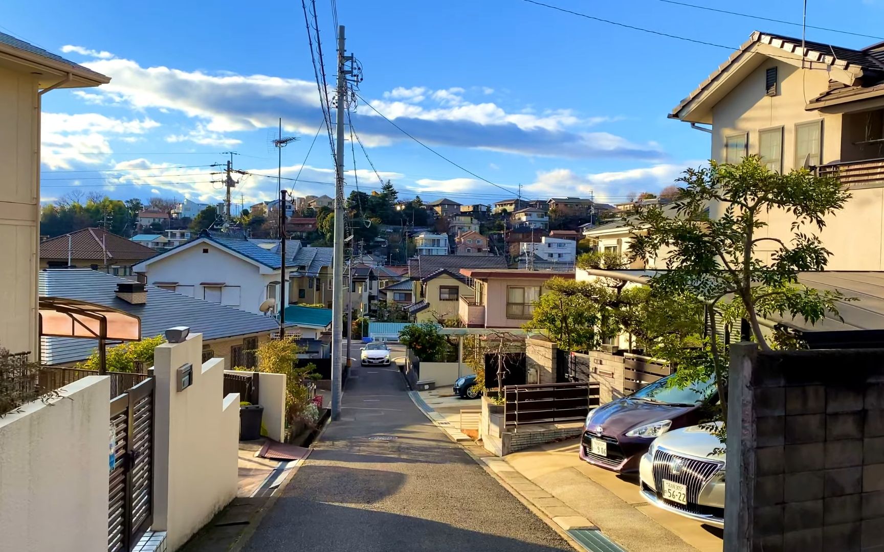 漫步在日本爱知县名古屋市现代社区