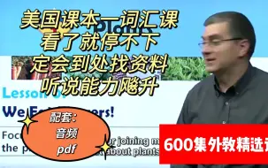 火爆全球的600集完整版[美国课本一词汇]优质外教精讲课 1-4阶（60集有字幕）