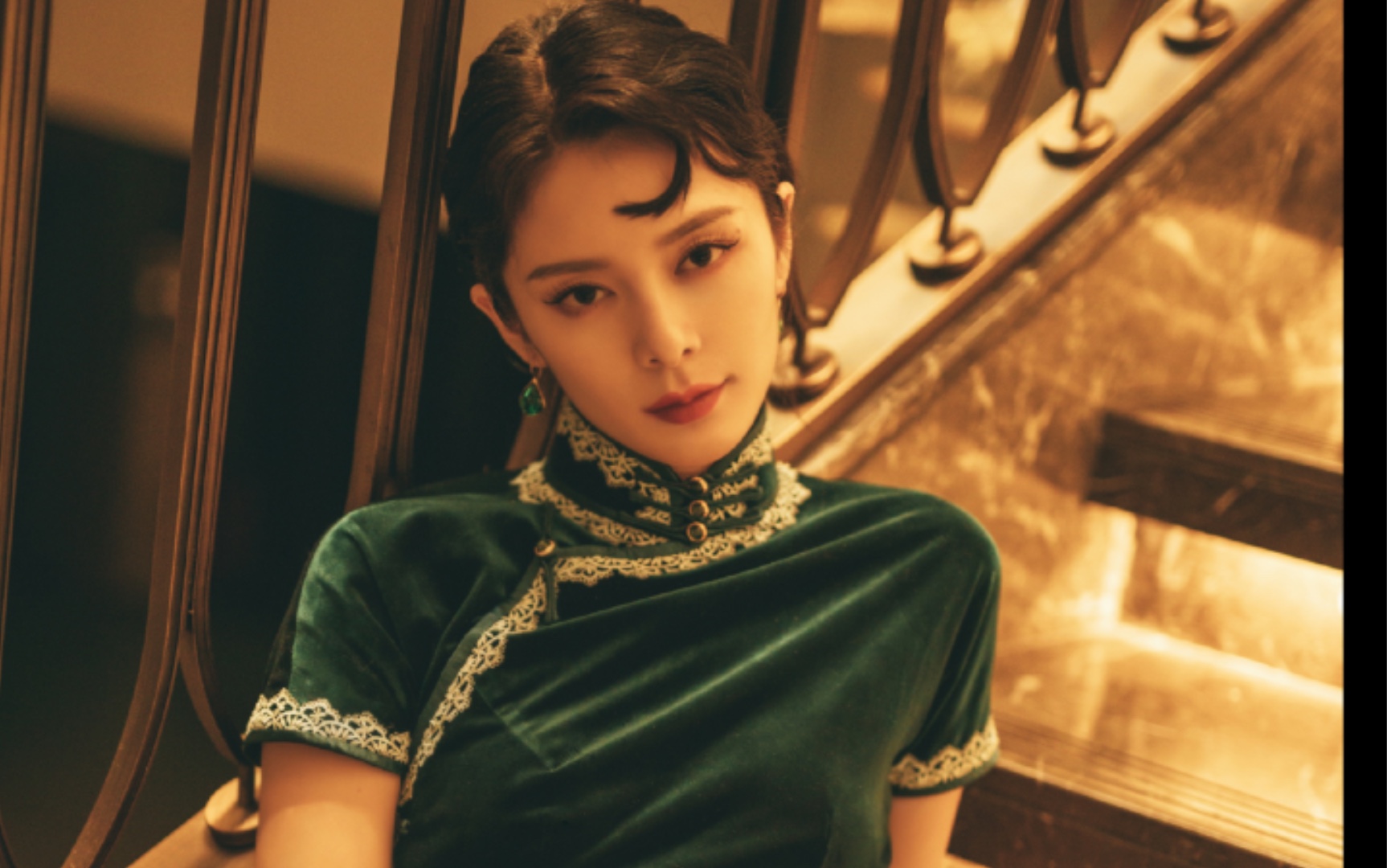 【傅菁】花样年华旗袍大片 是优雅风情万种的傅总