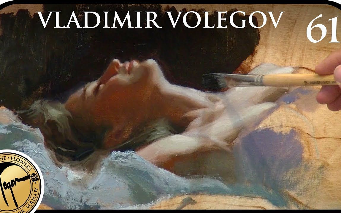 【油画过程】Vladimir Volegov新作:恋爱中的女人 (woman in love)哔哩哔哩bilibili